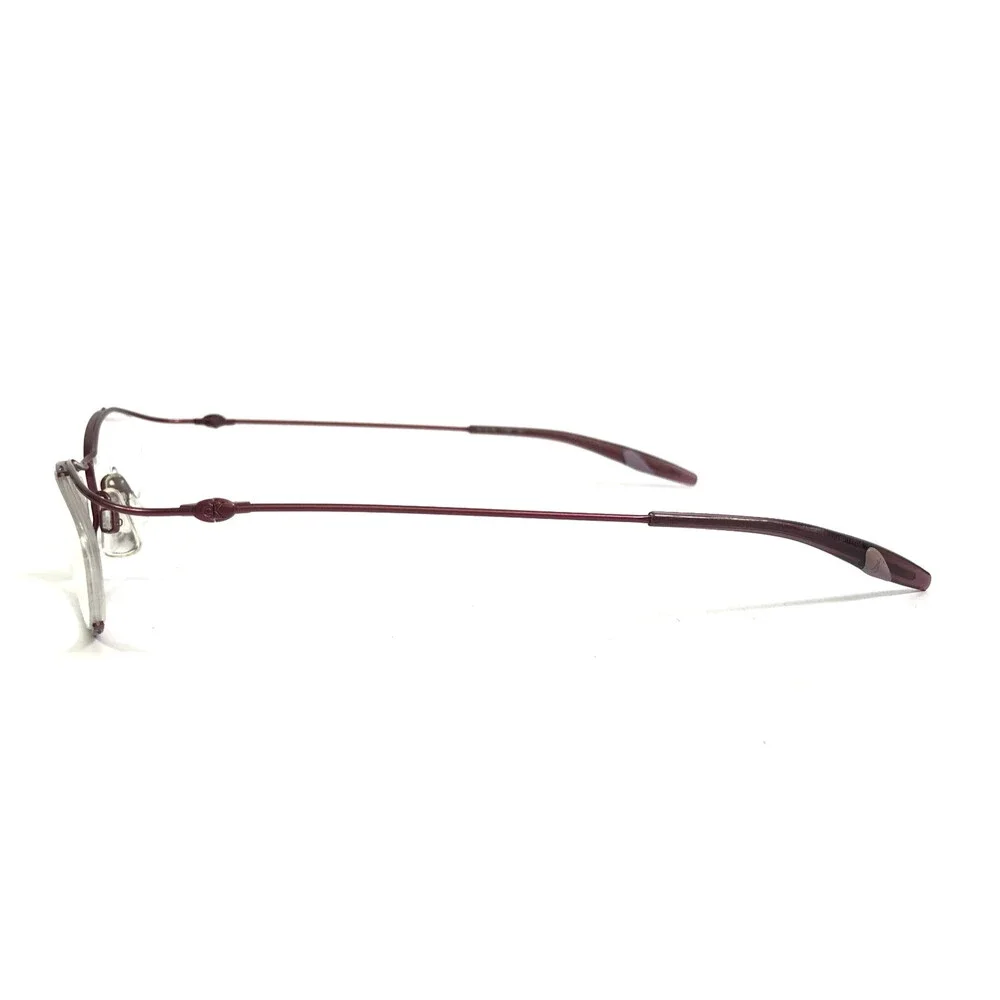 Calvin Klein Eyeglasses Frames ck5304 664 Burgundy Red Semi Rimmed 51-18-130